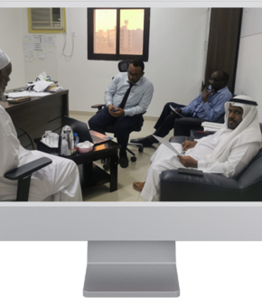 الاجتماع مع مكتب المحاسب القانوني